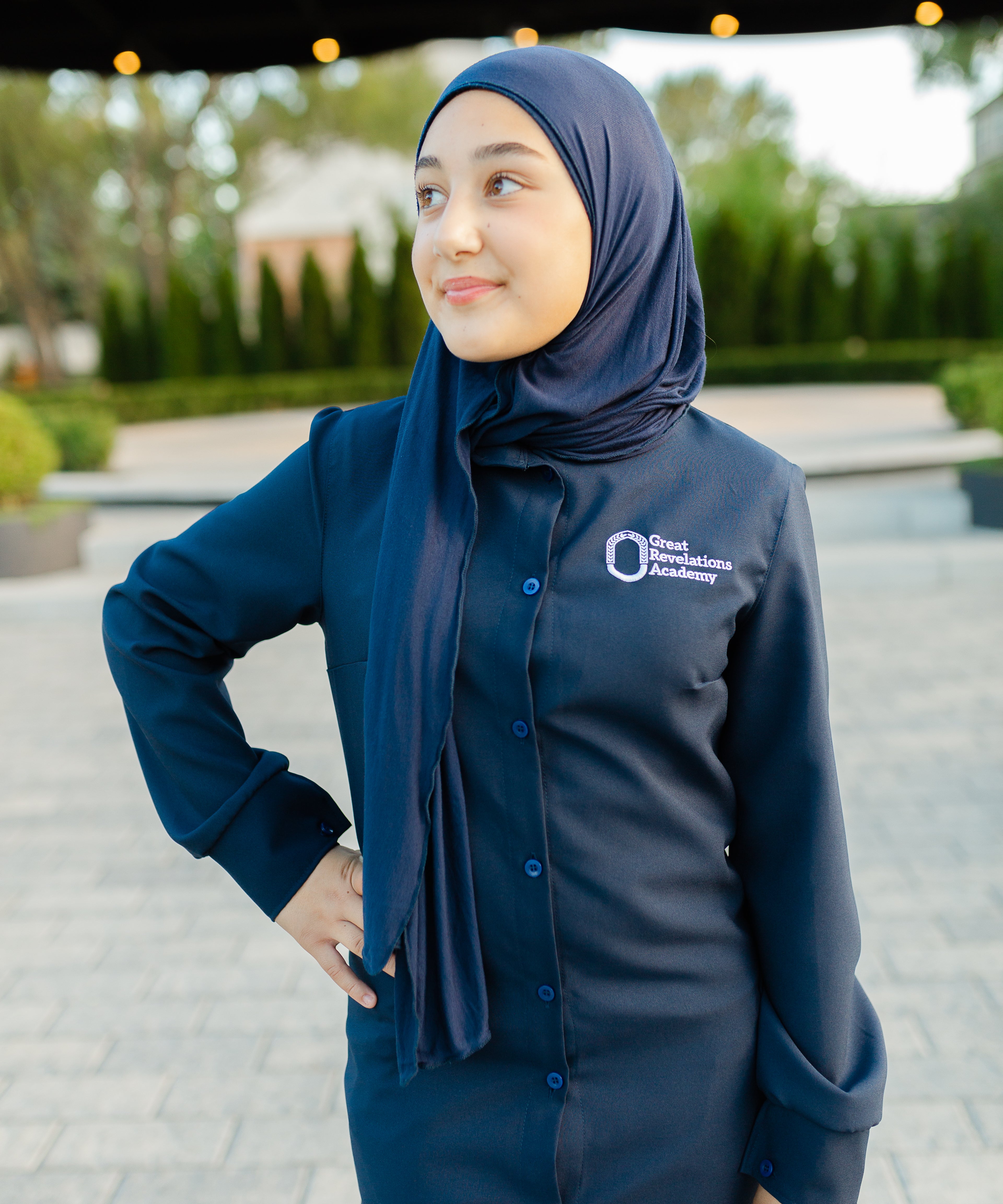 YA Button Down Tunic