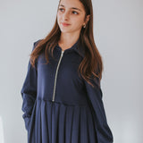 Utility Pleated Dress (Tween)