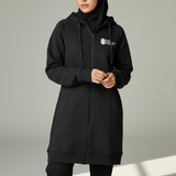 Proper Full-Zip Tunic Hoodie