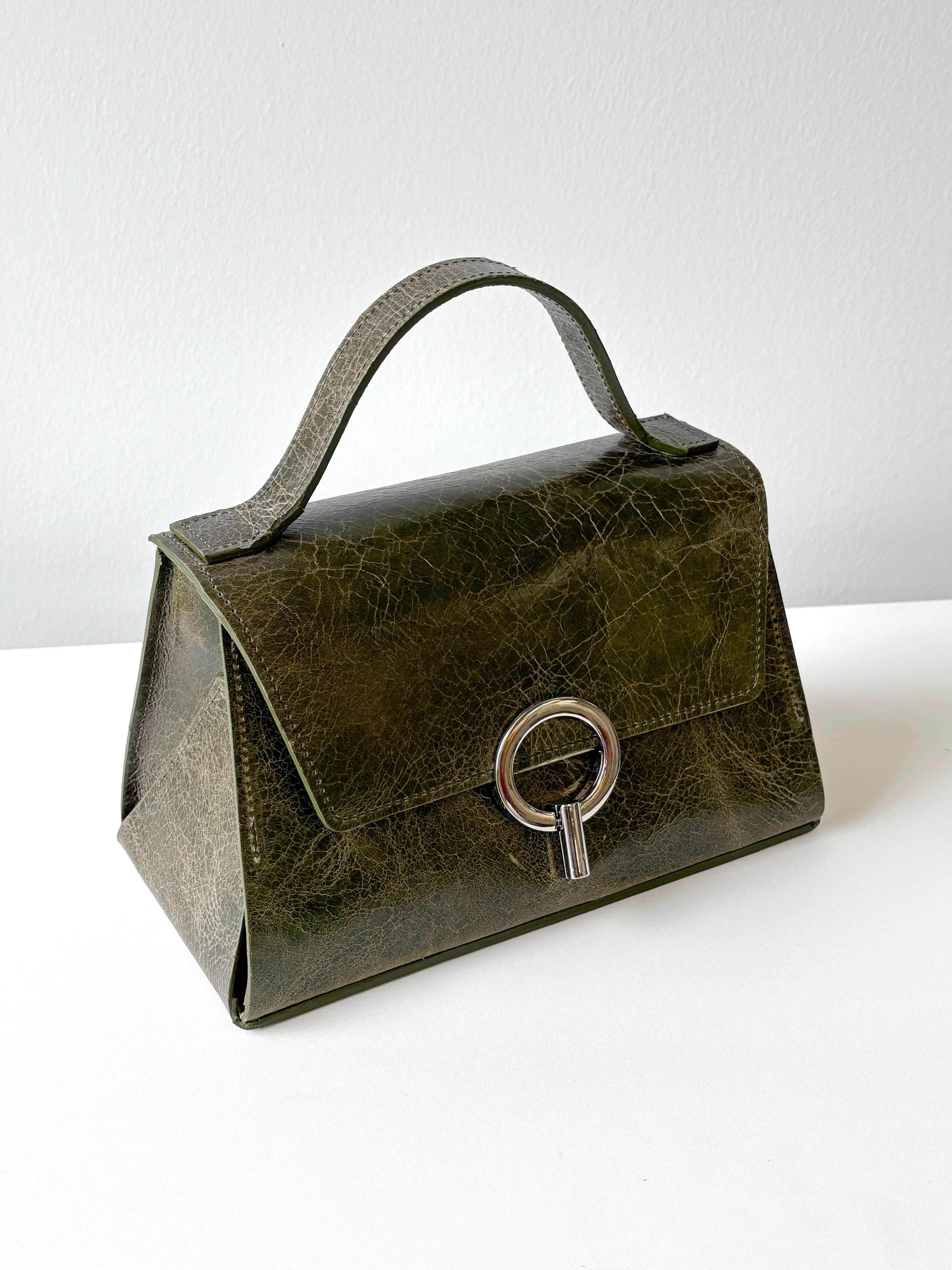 Studyus Ring Handbag in green