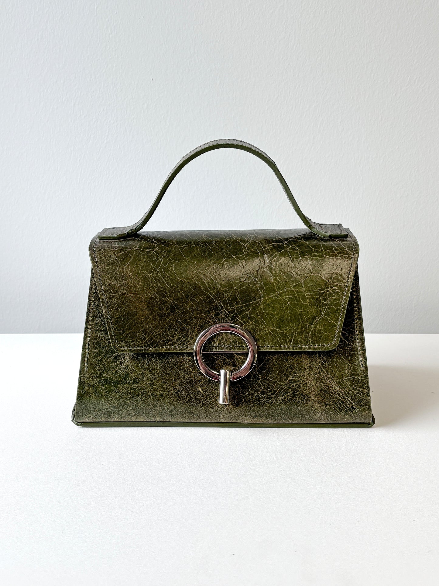 Studyus Monday Ring Handbag in green